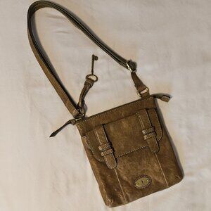 Fossil Crossbody Maddox Purse in Olive Green